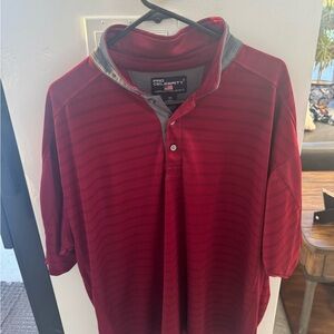 Pro Celebrity Men's Burgundy Polo Shirt